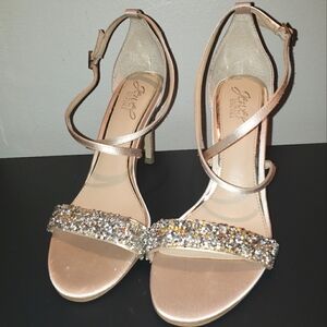 Jewel Badgley Mischka Heeled Sandal